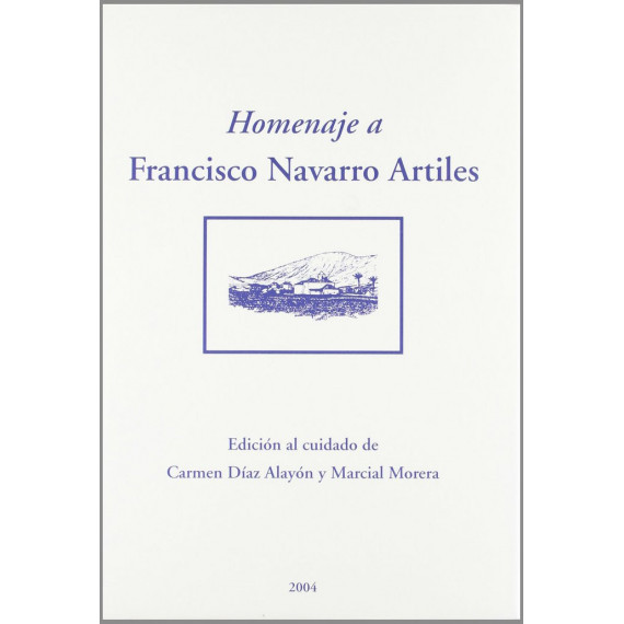 Homenaje a Francisco Navarro Artiles
