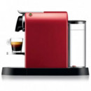 KRUPS XN7415ECO Cafetera Nespresso Citiz Rojo