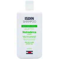 ISDIN Shampoo Anticaspa Nutradeica Grasa 400 Ml