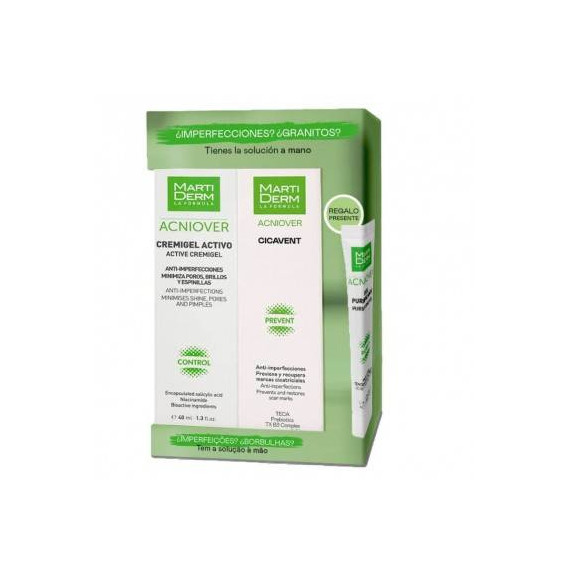 Martiderm Pack Acniover Cremigel+cicavent  AVENT