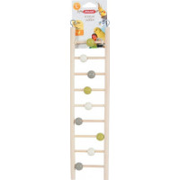 ZOLUX Aves Escalera de Madera 9 Barras