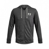 Sudadera con Cremallera Completa Rival Terry  UNDER ARMOUR - Guanxe Atlantic Marketplace