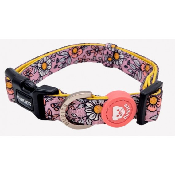 DUKIER Perro Collar Flower Power L
