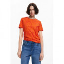 Camiseta Estampado Caras de DESIGUAL