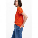 Camiseta Estampado Caras de DESIGUAL