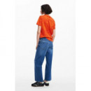 Camiseta Estampado Caras de DESIGUAL