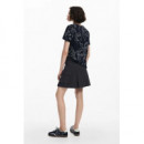 Camiseta Estampado Caras de DESIGUAL