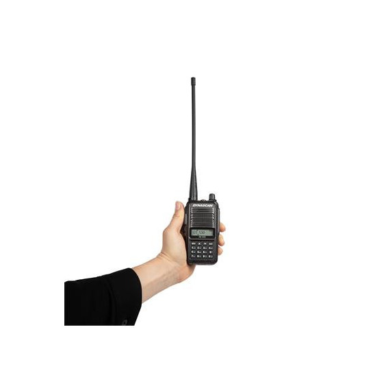 DYNASCAN Emisora Portatil Banda Aerea Vhf AB-650 118-136 Mhz Am 280 Gramos