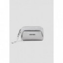 Bolso Pouch de Piel Ecológica con Bolsillo de ANTONY MORATO