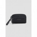 Bolso Pouch de Piel Ecológica con Bolsillo de ANTONY MORATO