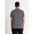 Camiseta Slim Fit de Jersey de Algodón con Estampado Cyber Skull de ANTONY MORATO