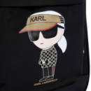 Mochila con Gráfico de la Marca  KARL LAGERFELD