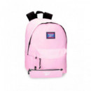 Mochila con Estuche REEBOK Rosa