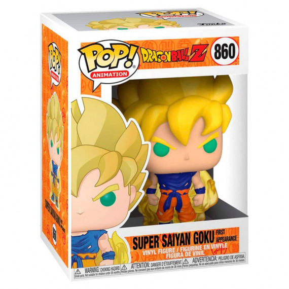 FUNKO Pop Dragon Ball Z S8 Super Saiyan Goku First Appearance