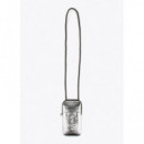 Bolsito Porta Móvil Metalizado de LOLA CASADEMUNT