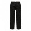 Pantalones ONLY&SONS Fade Carpenter Loose Black