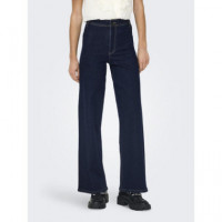 JACQUELINE DE YONG Vaqueros Mujer Vaqueros Jdy Vanessa Cintura Alta Corte Straight