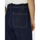 JACQUELINE DE YONG Vaqueros Mujer Vaqueros Jdy Vanessa Cintura Alta Corte Straight