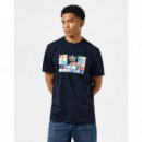 Camisetas Hombre Camiseta WEEKEND OFFENDER Alpha Navy