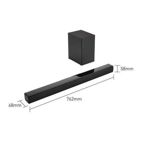 PANASONIC SC-HTB150EG 2.1 100W Barra de Sonido