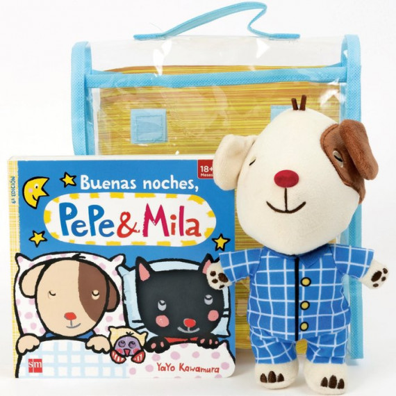 Pack de Buenas Noches, Pepe & Mila (con Muã±eco de Pepe en Pijama)