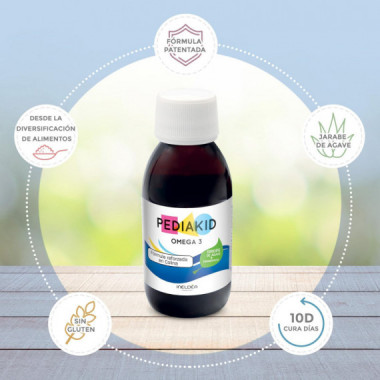 PEDIAKID Omega 3 Jarabe 1 Envase 125 Ml