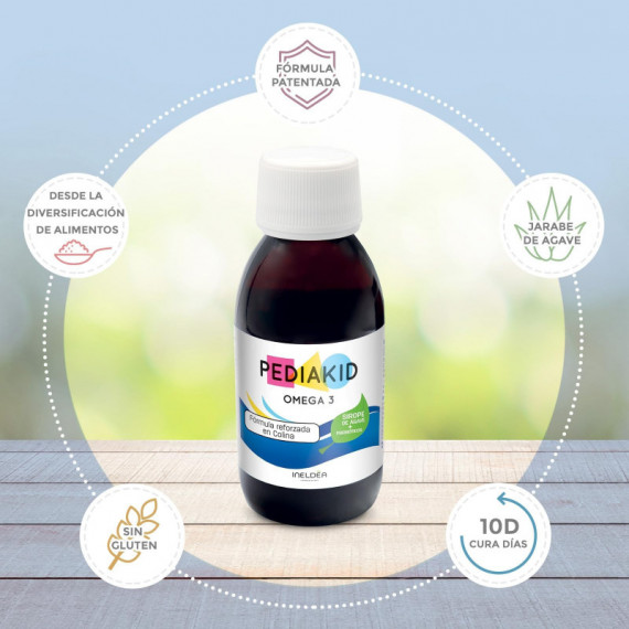 PEDIAKID Omega 3 Jarabe 1 Envase 125 Ml