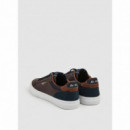 PEPE JEANS Zapatillas Kenton Court Marrones PMS30839-878