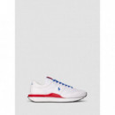 Train 89 Pp-sneakers-low Top Lace Wht Rd  RALPH LAUREN