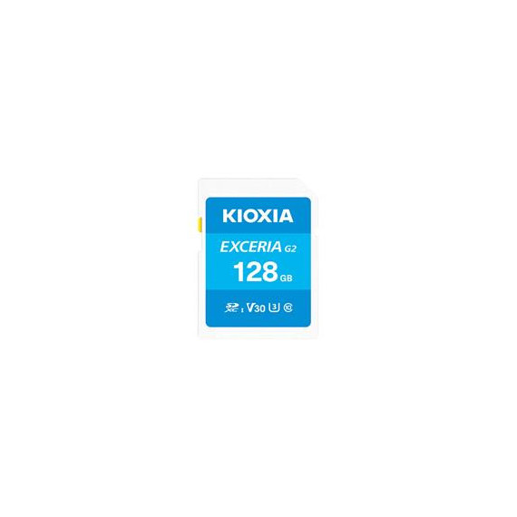 KIOXIA Tarjeta Memoria SDXC UHS-1 128GB Exceria G2 4K
