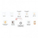 Carril Saheco Doble 20 Kg - Longitud 2.5 M