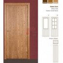 Puerta Iroko 72.5 Cm - Modelo Duela