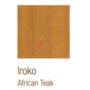 Puerta Iroko 62.5 Cm - Modelo Duela