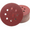 Disco Lija Vmater De Grano 40 Con 150 Mm Diámetro - Pack 5 Unidades