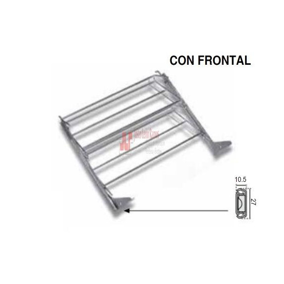 Zapatero Extensible Con Frontal - Dimensión 60/100 Cm