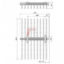 Pantalonero Doble Extraible De 18 Perchas