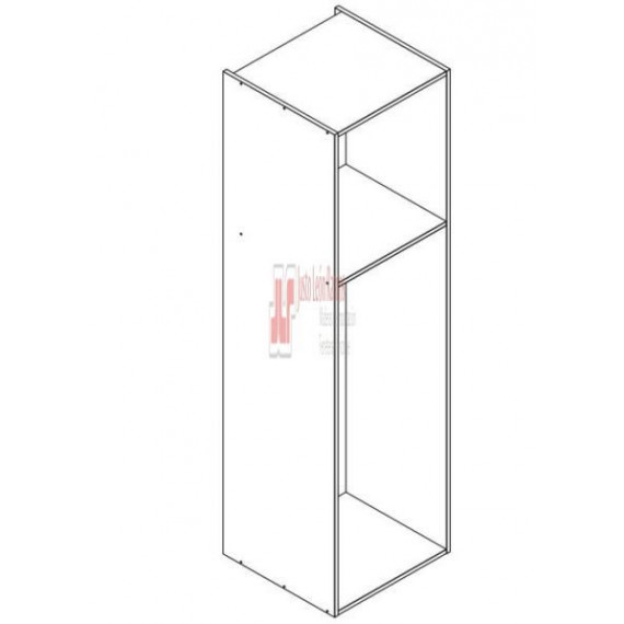 Modulo Despensero Lissa Oak - Dimensión 220 Cm X 58 Cm X 40 Cm