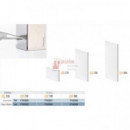 Juego De Costados Purificadores Aluminio Blanco - Dimensión 27 X 33 Cm - Venta Por Unidad