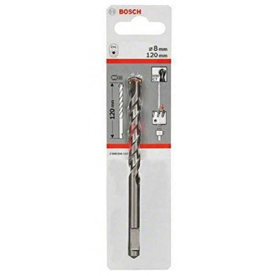 Broca Corona Centrar 8 X 120 Mm