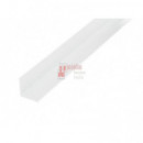 Angulo Pvc Blanco Lados Iguales - Dimensión 30 Mm X 30 Mm X 2.5 M