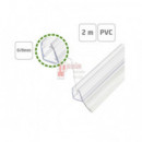 Perfil Pvc Mampara Vidrio Vierteagua - Modelo 240