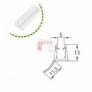 Perfil Pvc Mampara Vidrio Vierteagua - Modelo 240