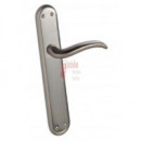 Juego De Manillas Con Placa Altea Niquel Mate - Modelo 8011