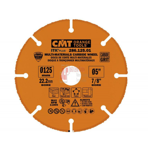 Disco Multimaterial Carbide Wheel