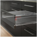 Cajon Vertex Exterior Antracita 17.8 X 50 Cm