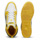 Zapatilla PUMA Rebound V6 Amarillo
