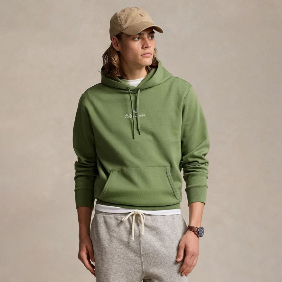 30/1 Double Knt Cvc-lsl-sws Cargo Green  RALPH LAUREN