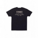 Camisetas Hombre Camiseta STANCE Established Black