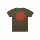 Camisetas Hombre Camiseta STANCE Gyrate Military