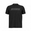 GUESS Athleisure Camiseta Negra Z4GI18 J1314-JBLK